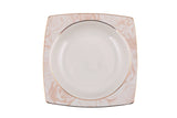 Serviciu de masă 61 bucăți GBSCR61KYT8305172, Alb, 29x18 cm