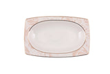 Serviciu de masă 61 bucăți GBSCR61KYT8305172, Alb, 29x18 cm