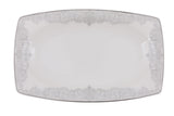 Serviciu de masă 61 bucăți GBSCR61KYT8305428, Alb, 29x18 cm