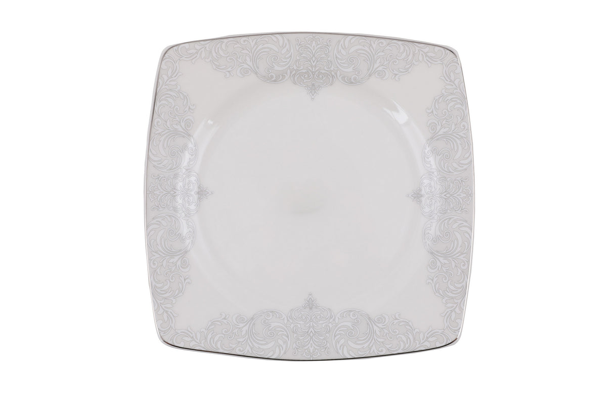 Serviciu de masă 61 bucăți GBSCR61KYT8305428, Alb, 29x18 cm