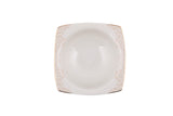Serviciu de masă 61 bucăți GBSCR61KYT8305487, Alb, 29x18 cm