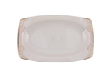 Serviciu de masă 61 bucăți GBSCR61KYT8305487, Alb, 29x18 cm