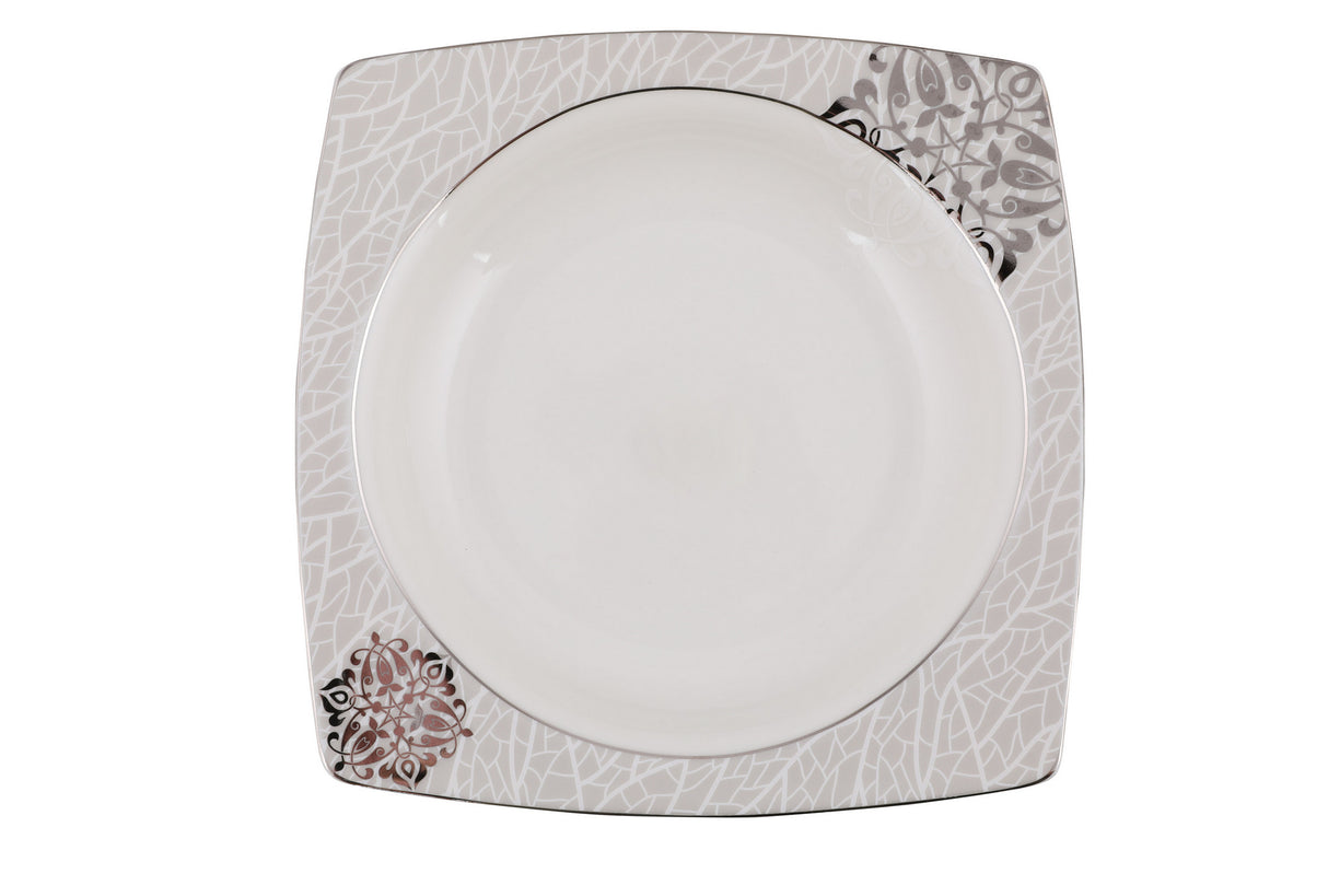 Serviciu de masă 61 bucăți GBSCR61KYT8405951, Alb, 29x18 cm