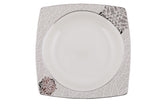 Serviciu de masă 61 bucăți GBSCR61KYT8405951, Alb, 29x18 cm