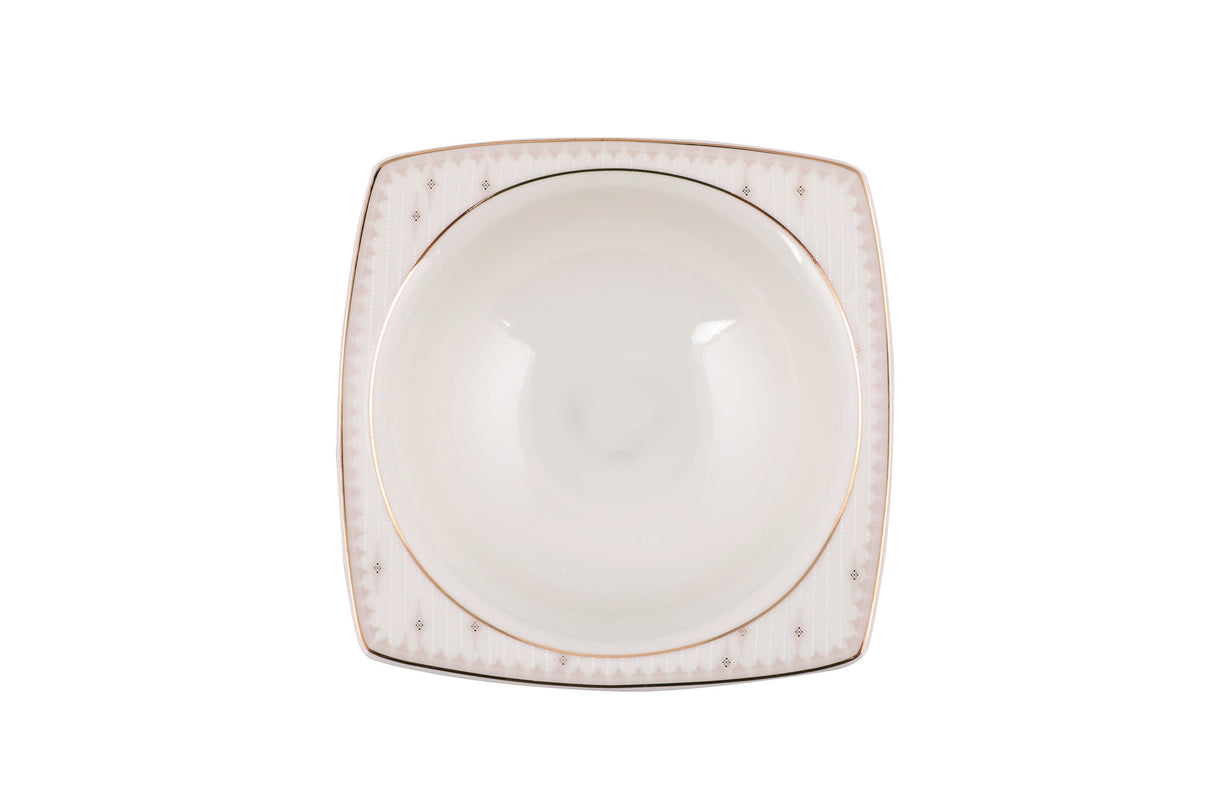 Serviciu de masă 61 bucăți GBSCR61KYT8405945, Alb, 29x18 cm