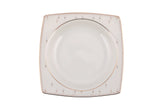 Serviciu de masă 61 bucăți GBSCR61KYT8405945, Alb, 29x18 cm