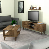 Set mobilă pentru sufragerie Set 1116 - 2022, Nuc, 138x30x49 cm