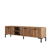 Set mobilă pentru sufragerie Set 1592-2082-1632, Nuc, 150x34x52 cm