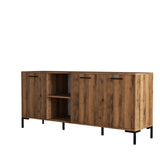 Set mobilă pentru sufragerie Set 1592-2082-1632, Nuc, 150x34x52 cm