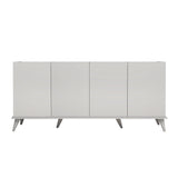 Consolă Elegante Console, Nuc, 180x81x45 cm - Alb, SKU 389MZA1126
