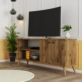 Comodă TV Everest 1570, Nuc, 138x30x60 cm