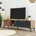 Comodă TV Aurora 1590, Nuc - Antracit, 180x35x50 cm, SKU 389MZA1159, imagine 1