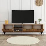 Comodă TV Aurora 1596, Stejar, 180x35x50 cm