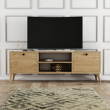 Comodă TV Dolce 1122, Stejar, 138x30x43 cm