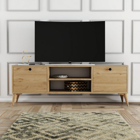 Comodă TV Dolce 1122, Stejar, 138x30x43 cm