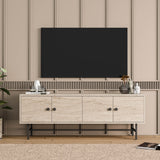 Comodă TV Diamond 4040, Traverten, 150x35x54 cm