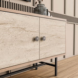 Comodă TV Diamond 4042, Stejar - Travertin, 150x35x54 cm