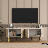 Comodă TV Diamond 4046, Traverten, 150x35x54 cm