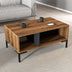 Măsuță de cafea Aurora - 2080, Nuc - Antracit, 90x41.6x54 cm, SKU 389MZA1404, imagine 3