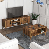 Set mobilă pentru sufragerie Set 1582-2072, Nuc, 150x34x52 cm