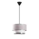 Lustră Cake - Light Grey, Silver, Gri - Argintiu, Ø30x20 cm