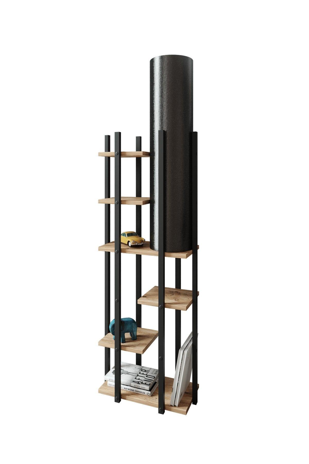 Lampadar Vogue - Negru Natural, SKU 390FLH1158