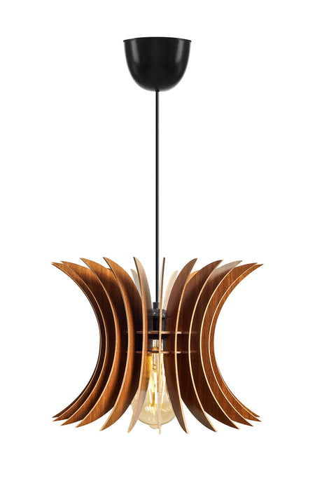 Lustră 147, Nuc, Ø27x55 cm
