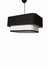 Lustră Varianza, Diverse culori, 35x20 cm - Negru - Alb | SKU: 390FLH1651 | Lustră Varianza, 35x20 cm, varianta Negru - Alb, produs pentru amenajarea locuinței, disponibil online în România la CasaMob