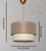 Lustră Tubol, Diverse culori, 30x30 cm - Bej - Crem | SKU: 390FLH1662 | Lustră Tubol, 30x30 cm, varianta Bej - Crem, produs pentru amenajarea locuinței, disponibil online în România la CasaMob