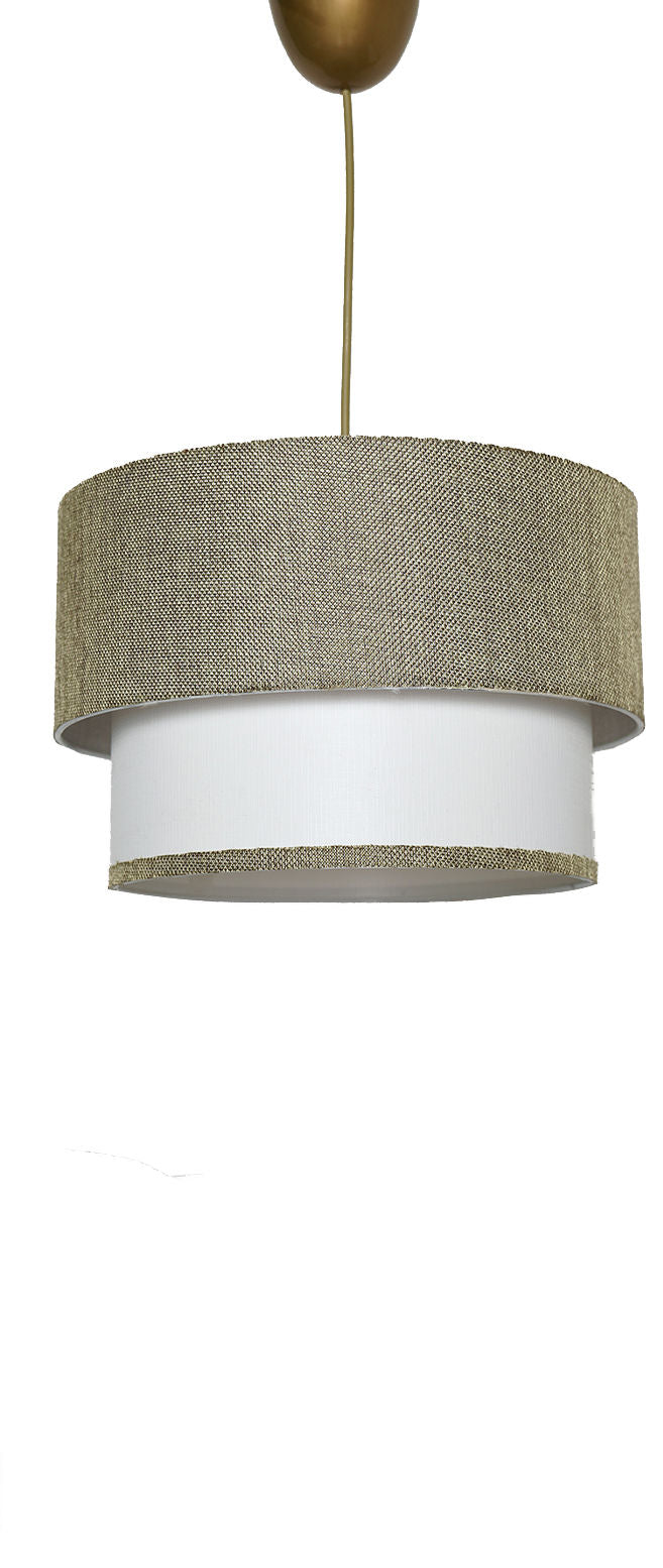 Lustră Tubol, Diverse culori, 30x30 cm - Verde - Alb | SKU: 390FLH1663 | Lustră Tubol, 30x30 cm, varianta Verde - Alb, produs pentru amenajarea locuinței, disponibil online în România la CasaMob