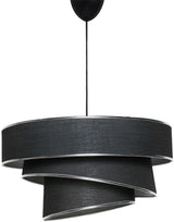 Lustră Couper, Diverse culori, 40x40 cm - Negru - Argintiu | SKU: 390FLH1690 | Lustră Couper, 40x40 cm, varianta Negru - Argintiu, produs pentru amenajarea locuinței, disponibil online în România la CasaMob