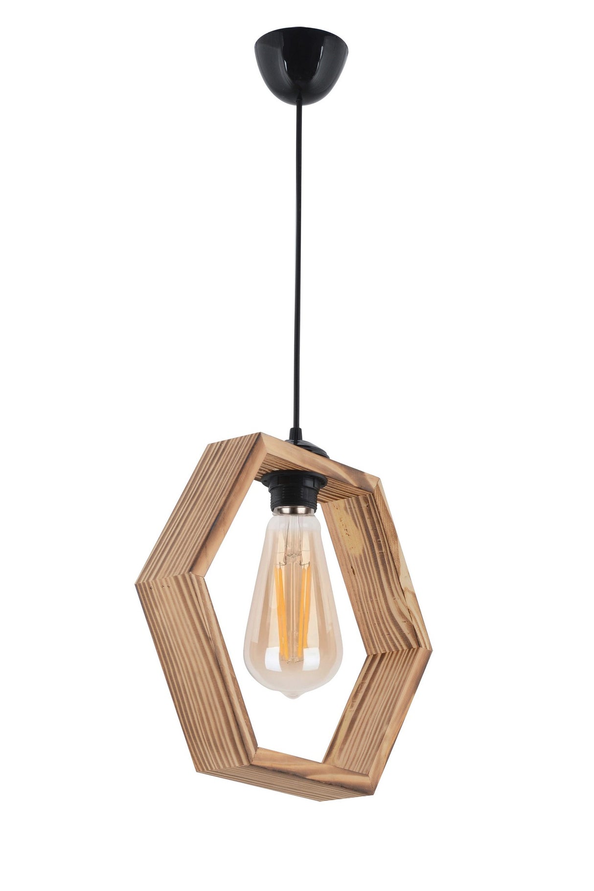 Lustră Hexagon Natural, Natur