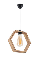 Lustră Hexagon Natural, Natur