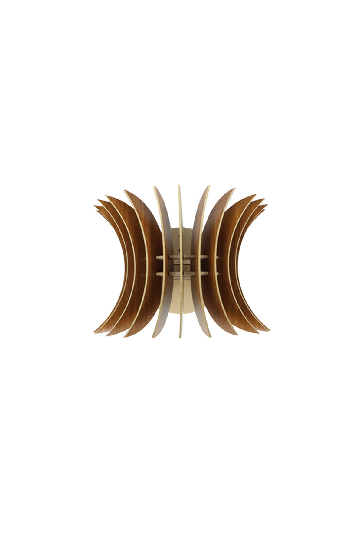 Aplică de perete 206-WK2, Nuc