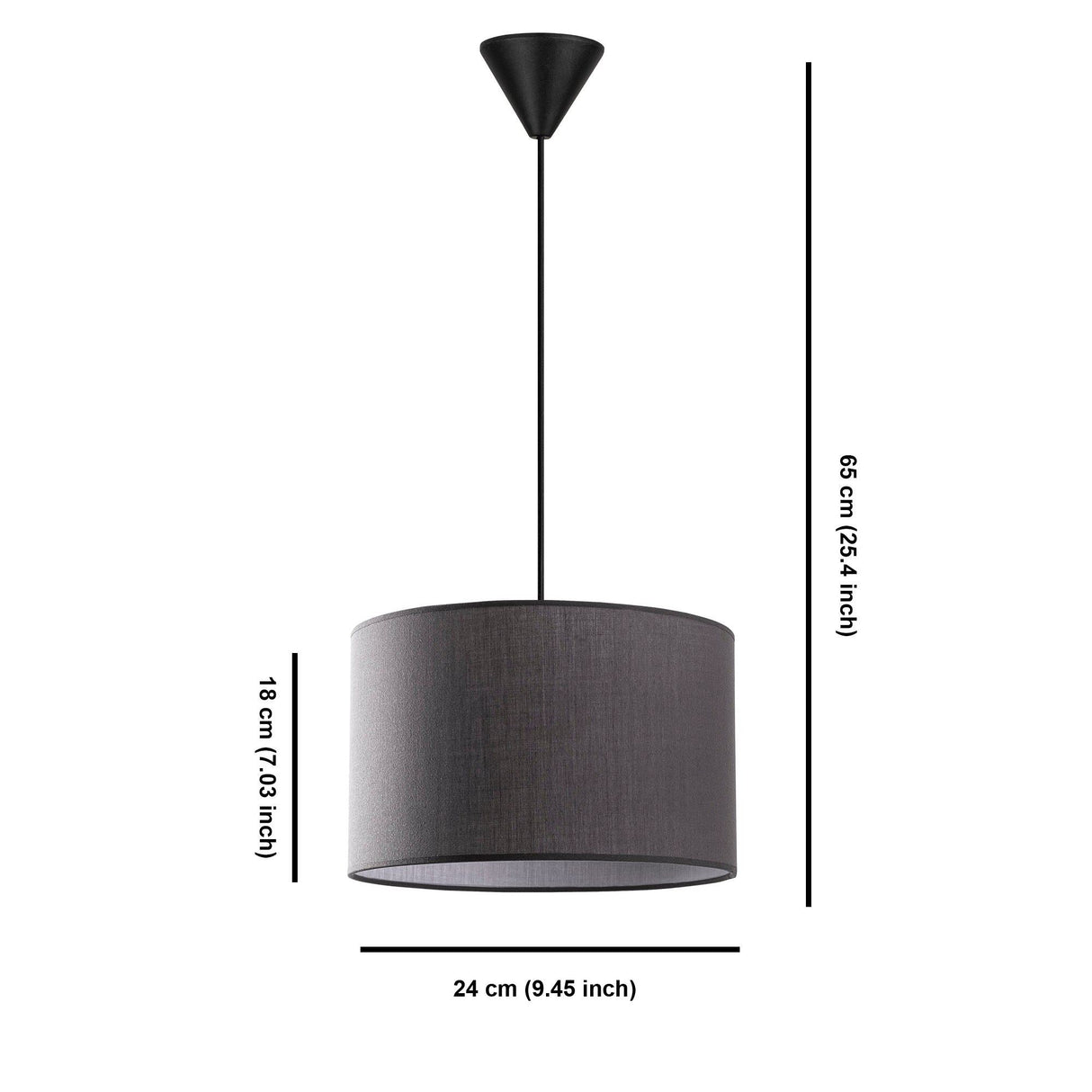 Lustră Pie, Diverse culori - Antracit | SKU: 390FLH2162 | Lustră Pie, varianta Antracit, produs pentru amenajarea locuinței, disponibil online în România la CasaMob