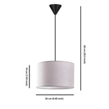 Lustră Pie, Diverse culori - Gri | SKU: 390FLH2163 | Lustră Pie, varianta Gri, produs pentru amenajarea locuinței, disponibil online în România la CasaMob