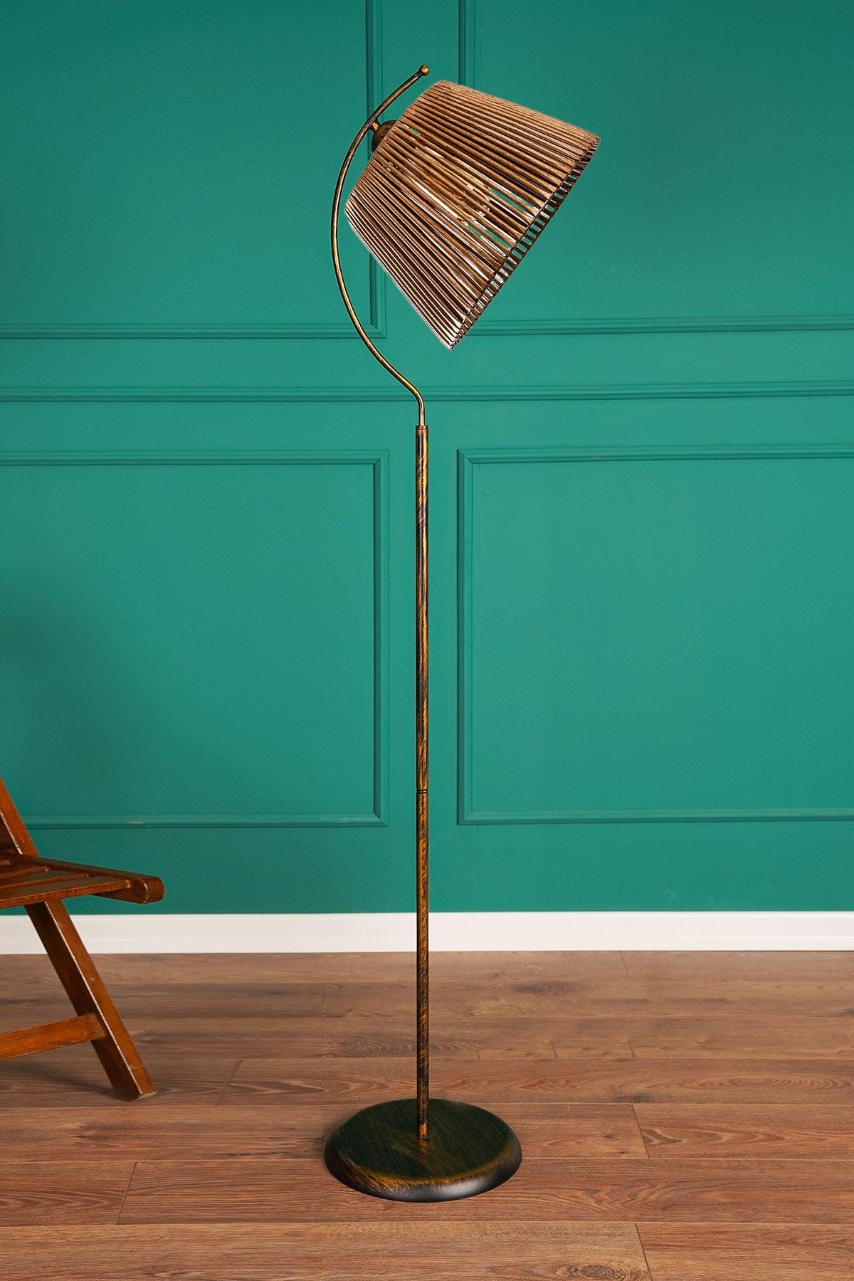 Lampadar Conic - Auriu, SKU 390FLH2210