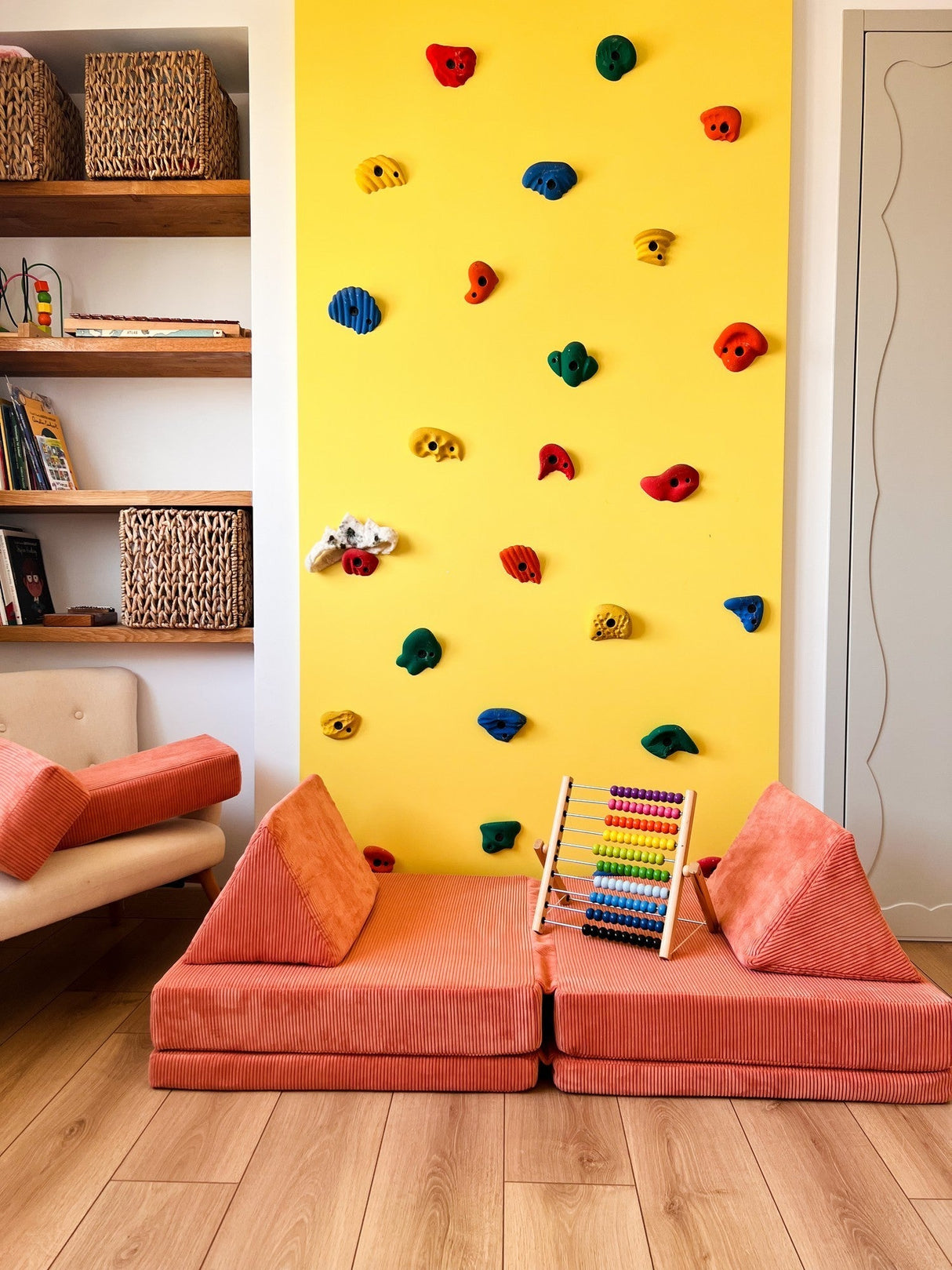 Canapea extensibilă 2 locuri Puzzle, Diverse culori, 140x70x46 cm - Portocaliu | SKU: 391EVL1101 | Canapea extensibilă 2 locuri Puzzle, 140x70x46 cm, varianta Portocaliu, produs pentru amenajarea locuinței, disponibil online în România la CasaMob