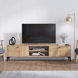 Comodă TV Hera, Stejar, 180x31x55 cm