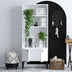 Bibliotecă Spica, Alb, 60x30x175 cm, SKU 393MRD1231, imagine 2