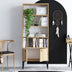 Bibliotecă Pollux, Stejar safir, 60x30x175 cm, SKU 393MRD1232, imagine 2