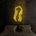 Galben | SKU: 395NGR1620 | Lampă neon Sexy Woman, 22x42x2 cm, varianta Galben, produs pentru amenajarea locuinței, disponibil online în România la CasaMob