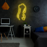 Lampă neon Sexy Woman, Diverse culori, 22x42x2 cm - Galben | SKU: 395NGR1620 | Lampă neon Sexy Woman, 22x42x2 cm, varianta Galben, produs pentru amenajarea locuinței, disponibil online în România la CasaMob