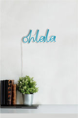 Lampă neon Oh La La, Diverse culori, 36x15x2 cm - Albastru | SKU: 395NGR1688 | Lampă neon Oh La La, 36x15x2 cm, varianta Albastru, produs pentru amenajarea locuinței, disponibil online în România la CasaMob