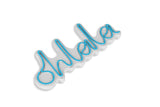 Lampă neon Oh La La, Diverse culori, 36x15x2 cm - Albastru | SKU: 395NGR1688 | Lampă neon Oh La La, 36x15x2 cm, varianta Albastru, produs pentru amenajarea locuinței, disponibil online în România la CasaMob