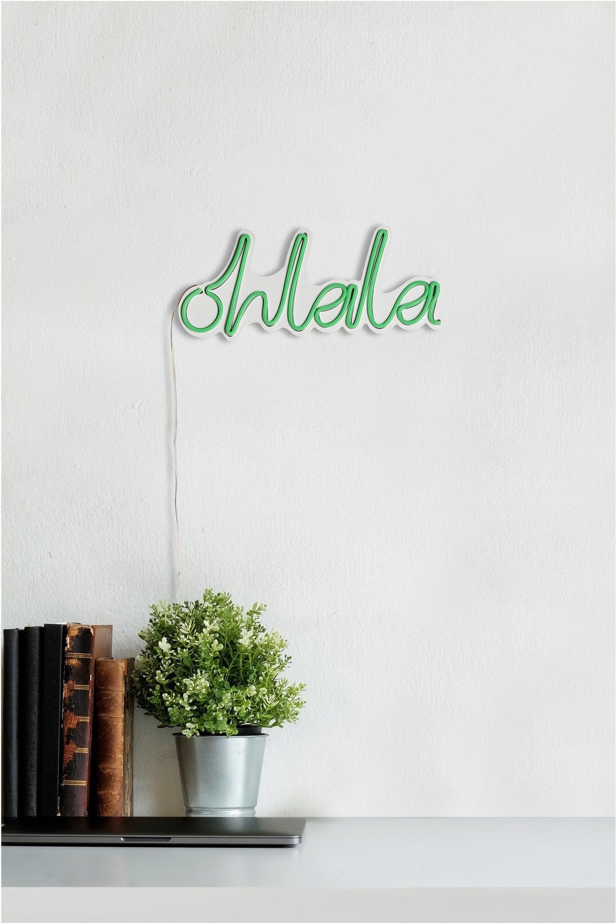 Lampă neon Oh La La, Diverse culori, 36x15x2 cm - Verde | SKU: 395NGR1689 | Lampă neon Oh La La, 36x15x2 cm, varianta Verde, produs pentru amenajarea locuinței, disponibil online în România la CasaMob