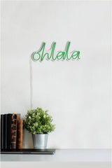 Lampă neon Oh La La, Diverse culori, 36x15x2 cm - Verde | SKU: 395NGR1689 | Lampă neon Oh La La, 36x15x2 cm, varianta Verde, produs pentru amenajarea locuinței, disponibil online în România la CasaMob