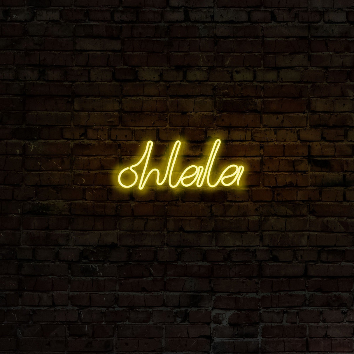 Lampă neon Oh La La, Diverse culori, 36x15x2 cm - Galben | SKU: 395NGR1690 | Lampă neon Oh La La, 36x15x2 cm, varianta Galben, produs pentru amenajarea locuinței, disponibil online în România la CasaMob