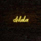 Lampă neon Oh La La, Diverse culori, 36x15x2 cm - Galben | SKU: 395NGR1690 | Lampă neon Oh La La, 36x15x2 cm, varianta Galben, produs pentru amenajarea locuinței, disponibil online în România la CasaMob