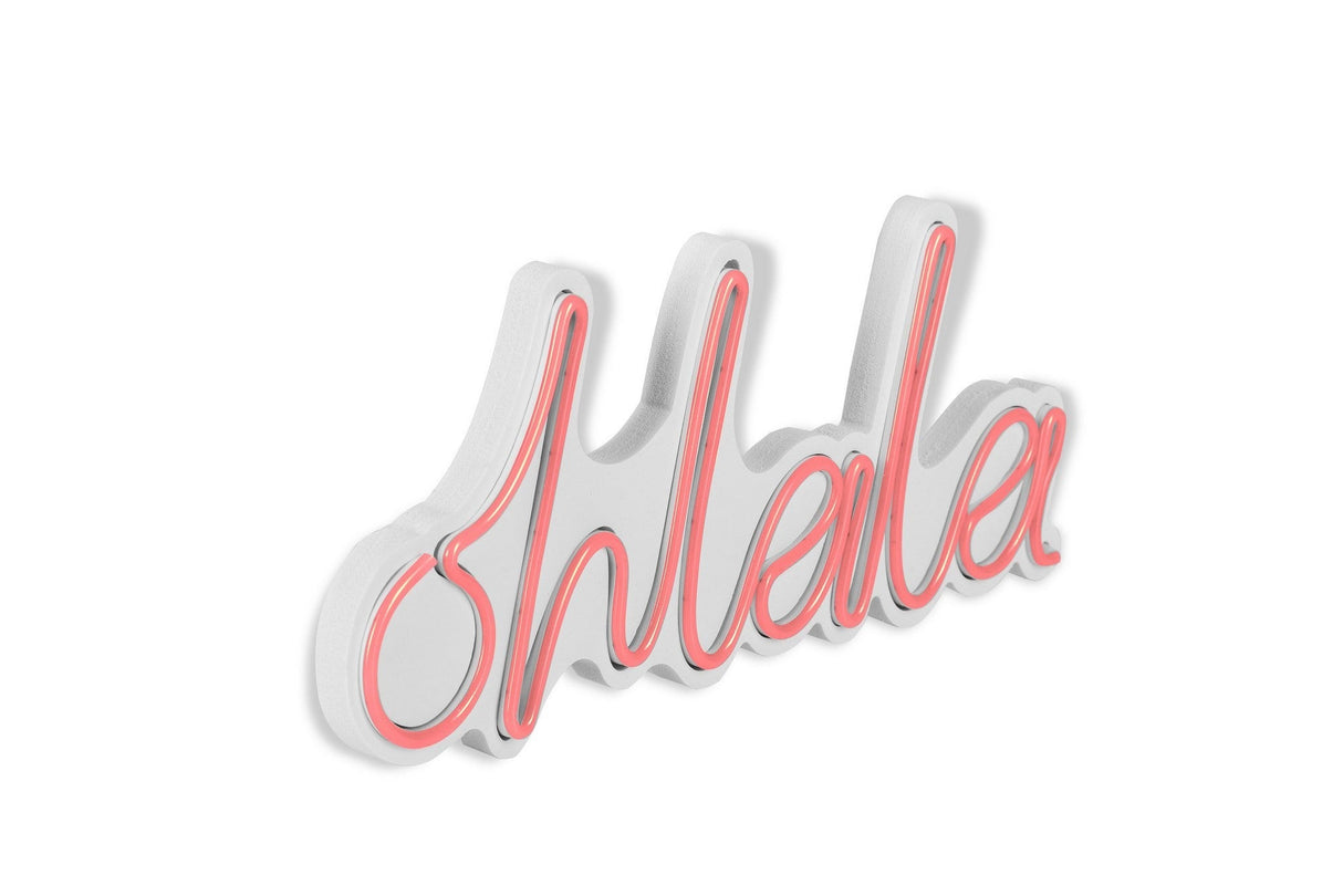 Lampă neon Oh La La, Diverse culori, 36x15x2 cm - Roz | SKU: 395NGR1691 | Lampă neon Oh La La, 36x15x2 cm, varianta Roz, produs pentru amenajarea locuinței, disponibil online în România la CasaMob
